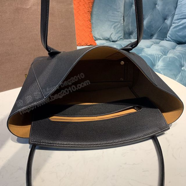 Bottega Veneta女包 純銅五金 寶緹嘉單肩女包 BV大號手提包 壓紋牛皮手拎包  gxz1081